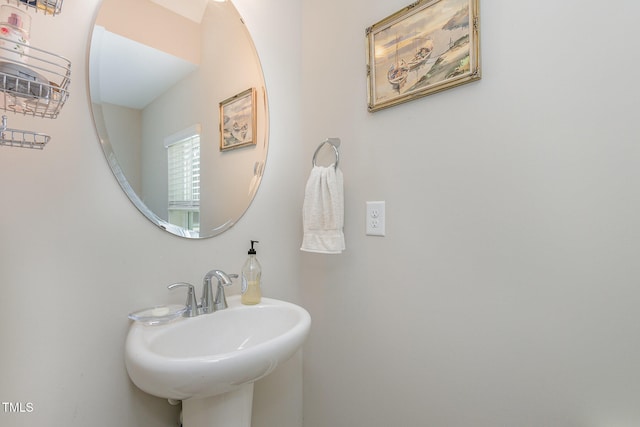 bathroom with sink