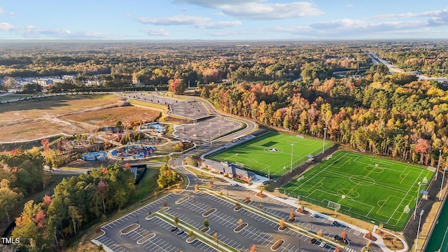 drone / aerial view