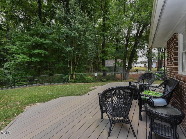 178 Paceville Rd, Selma, NC 27576 - view of wooden terrace
