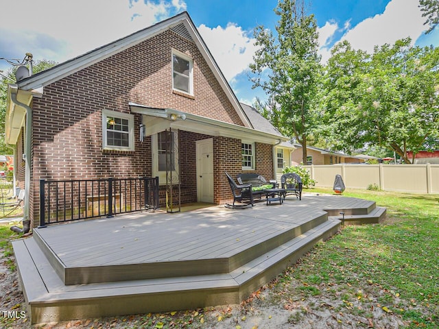 178 Paceville Rd, Selma, NC 27576 - view of wooden terrace