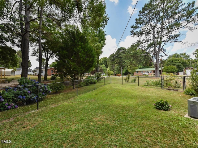 178 Paceville Rd, Selma, NC 27576 - view of yard featuring central AC unit
