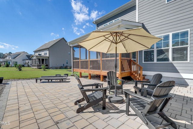 view of patio / terrace