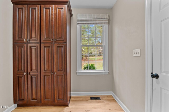 5600 Thornburg Dr, Wake Forest, NC 27587 - detailed view of baseboards and wood finished floors