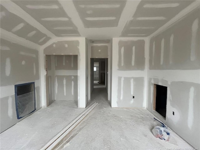 view of unfurnished living room