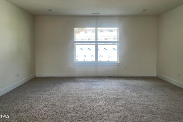 spare room featuring carpet floors