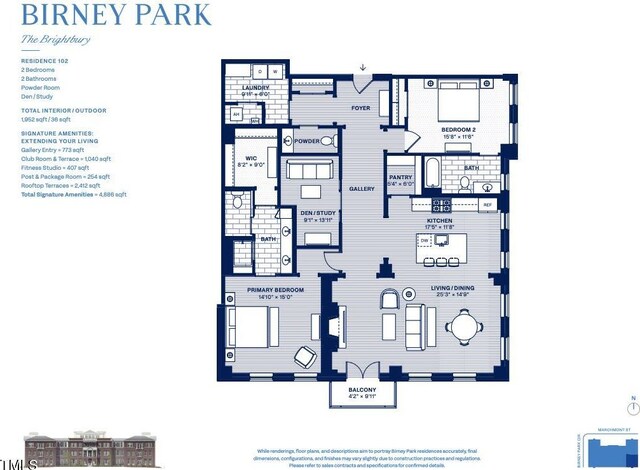 2606 Marchmont St # 102, Raleigh, NC 27608 - home floor plan