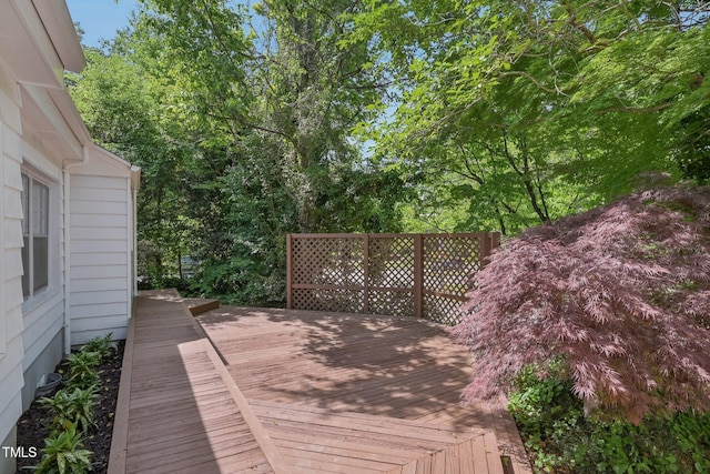1316 Glenwood Ave, Raleigh, NC 27605 - view of deck