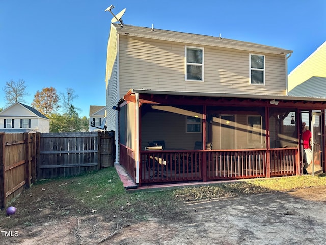 view of back of house