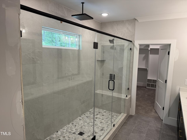 122 Sanderway Dr, Chapel Hill, NC 27516 - full bath featuring a shower stall and vanity