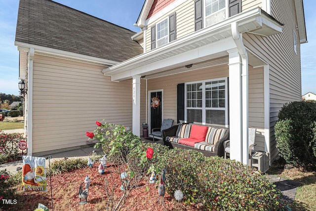 view of front of house featuring covered porch