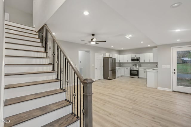 interior space with wood-type flooring