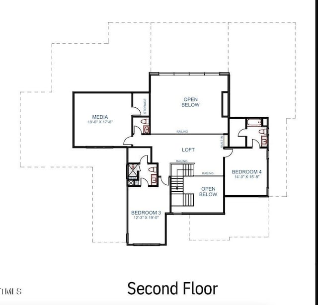 216 Dartmouth Rd, Raleigh, NC 27609 - plan