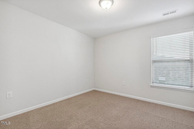 carpeted spare room with plenty of natural light