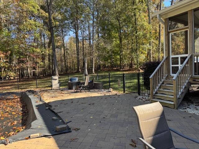 view of patio / terrace