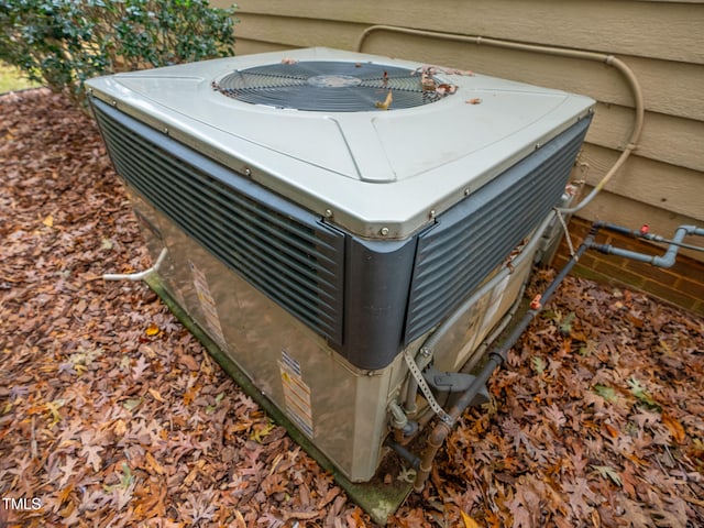 exterior details with cooling unit