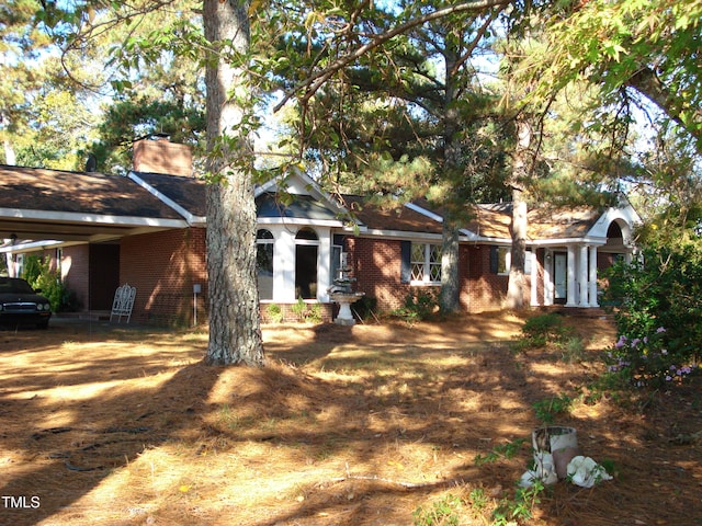 view of front facade