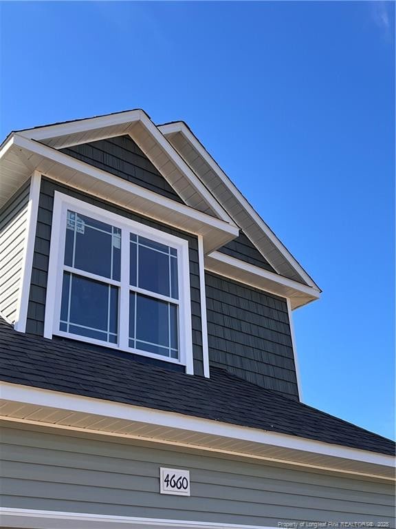 view of home's exterior featuring a garage