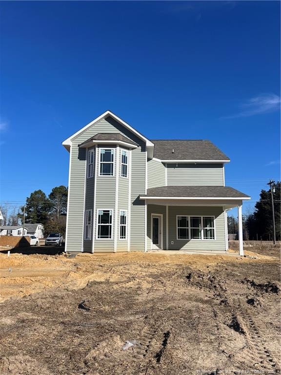 view of back of property