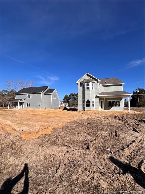 view of back of property