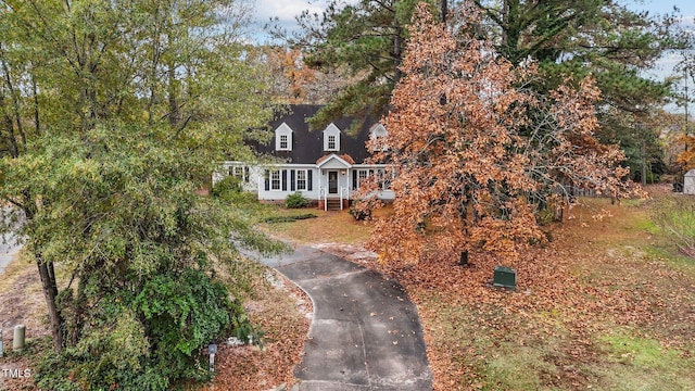 view of front of house