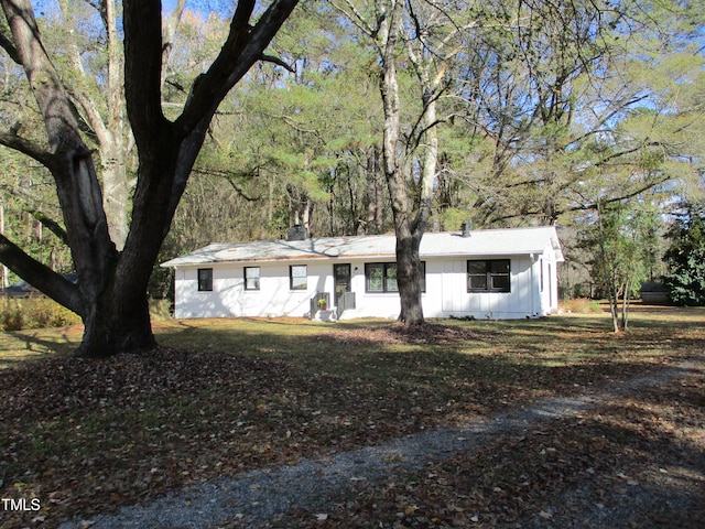 view of ranch-style home