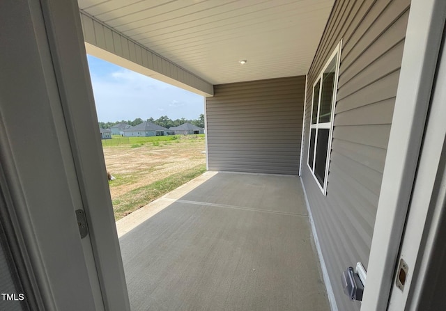 view of patio with covered porch