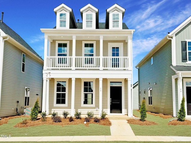 view of front of house with a porch