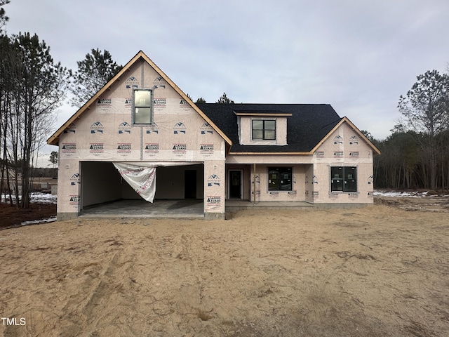 view of property in mid-construction