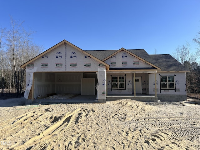 view of property under construction