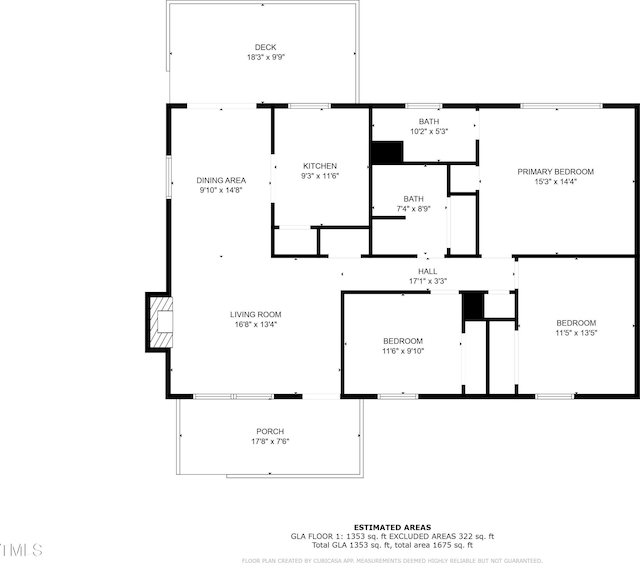 2704 Ross Rd, Durham, NC 27703 - floor plan / room layout