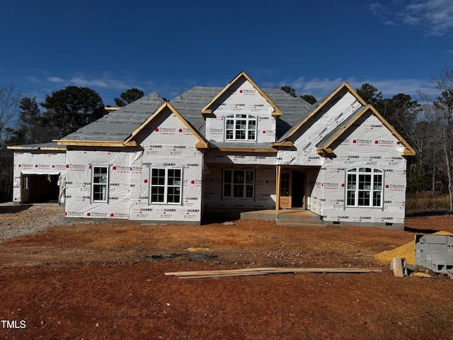 view of property in mid-construction