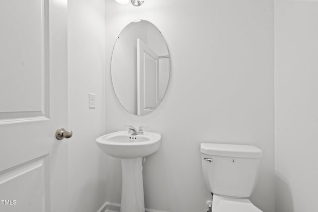 bathroom with toilet