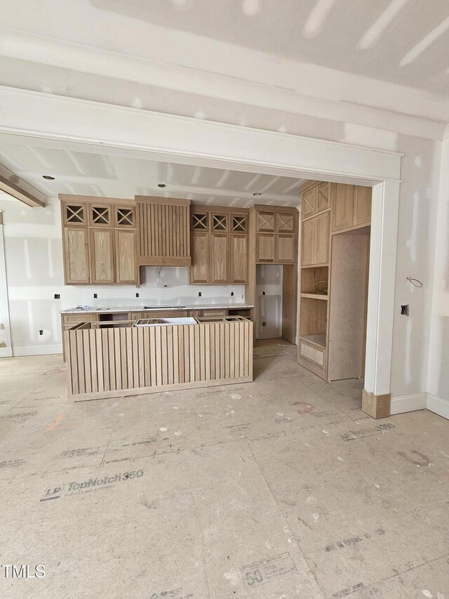 15 Independence Dr, Smithfield, NC 27577 - kitchen featuring a kitchen island