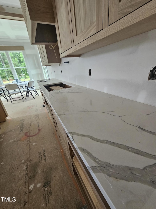15 Independence Dr, Smithfield, NC 27577 - interior space with light stone countertops