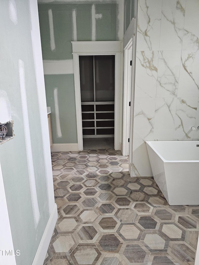 15 Independence Dr, Smithfield, NC 27577 - bathroom with a freestanding bath
