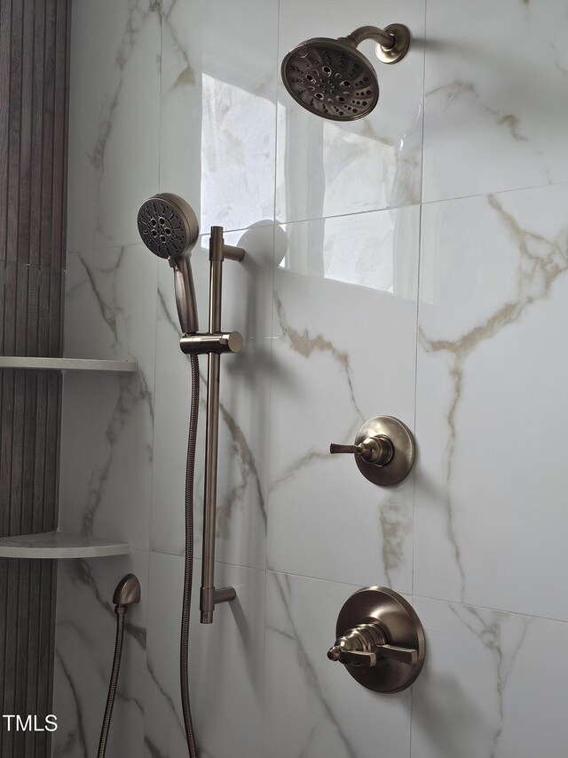 15 Independence Dr, Smithfield, NC 27577 - room details with a marble finish shower