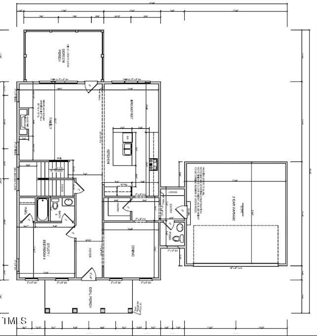 6044 Scalybark Rd, Durham, NC 27712 - view of room layout