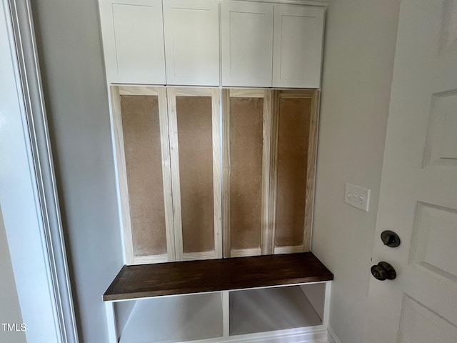 6044 Scalybark Rd, Durham, NC 27712 - mudroom with baseboards