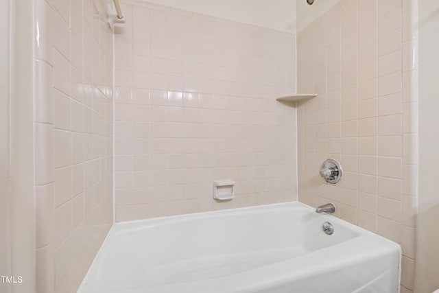 1321 Dylan Heath Ct, Raleigh, NC 27608 - bathroom featuring bathing tub / shower combination