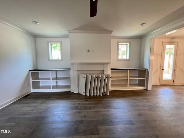 6040 Scalybark Rd, Durham, NC 27712 - bonus room with radiator heating unit, wood finished floors, and baseboards