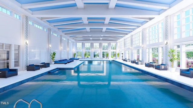 view of indoor pool