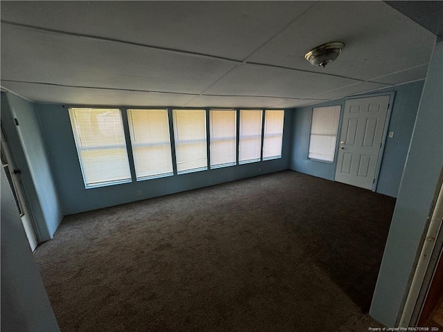 empty room featuring carpet floors