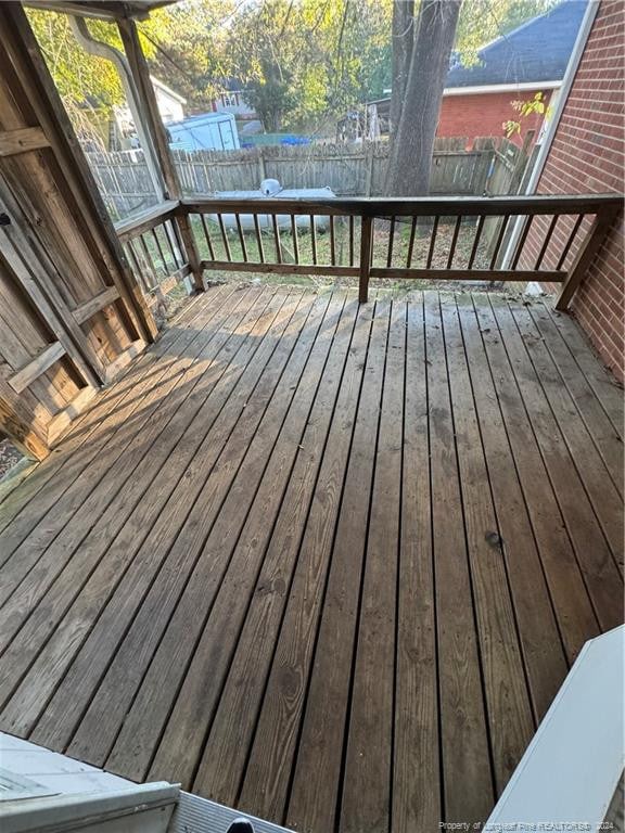 view of deck