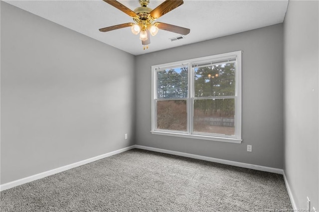 310 Interchange Dr, Fayetteville, NC 28311 - empty room featuring ceiling fan and carpet