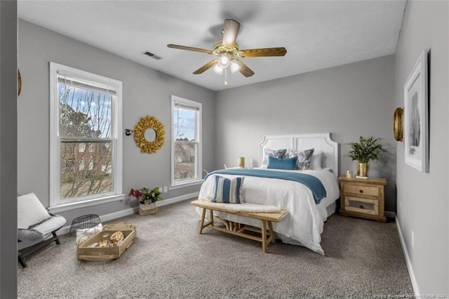 310 Interchange Dr, Fayetteville, NC 28311 - carpeted bedroom with ceiling fan
