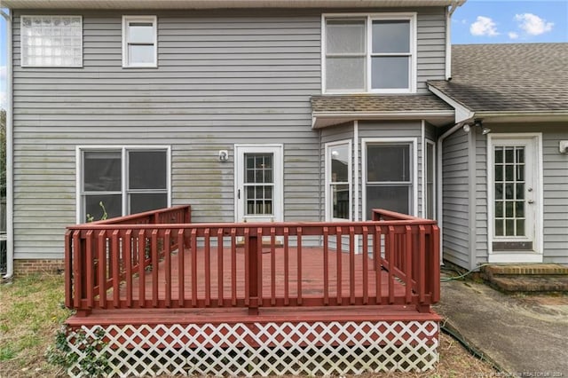 310 Interchange Dr, Fayetteville, NC 28311 - view of wooden deck