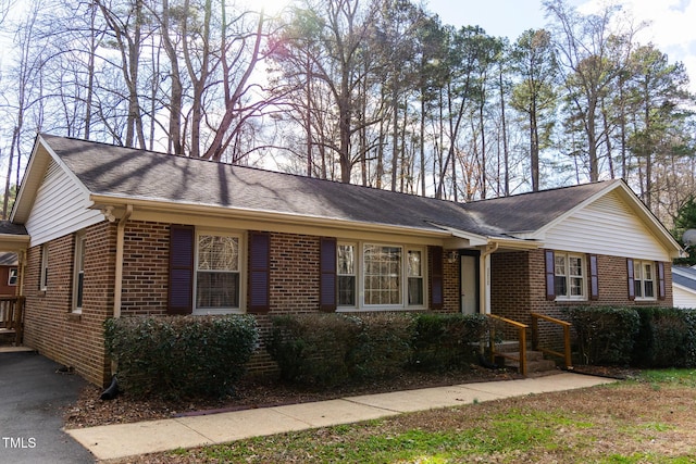 view of ranch-style house