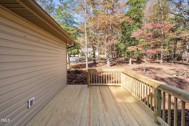 view of deck