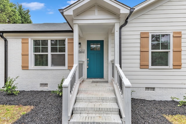 view of property entrance