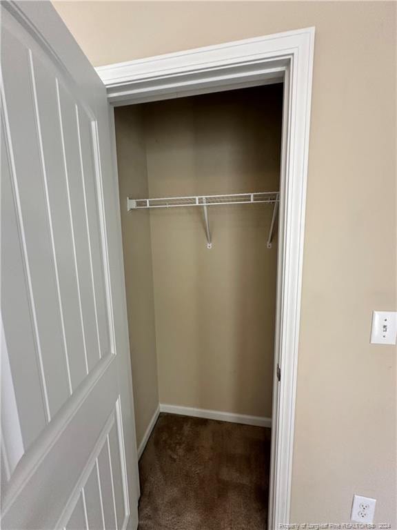 view of closet